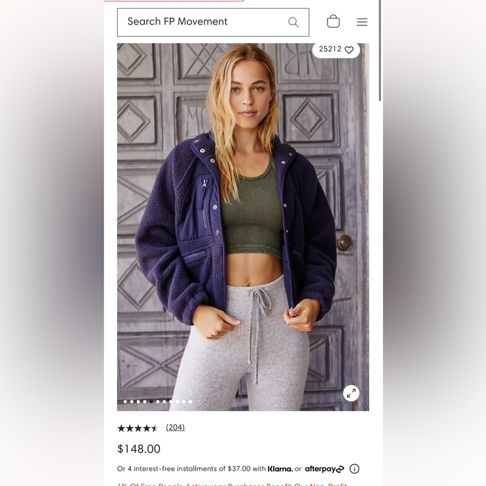 Free People Hit The Slopes Jacket